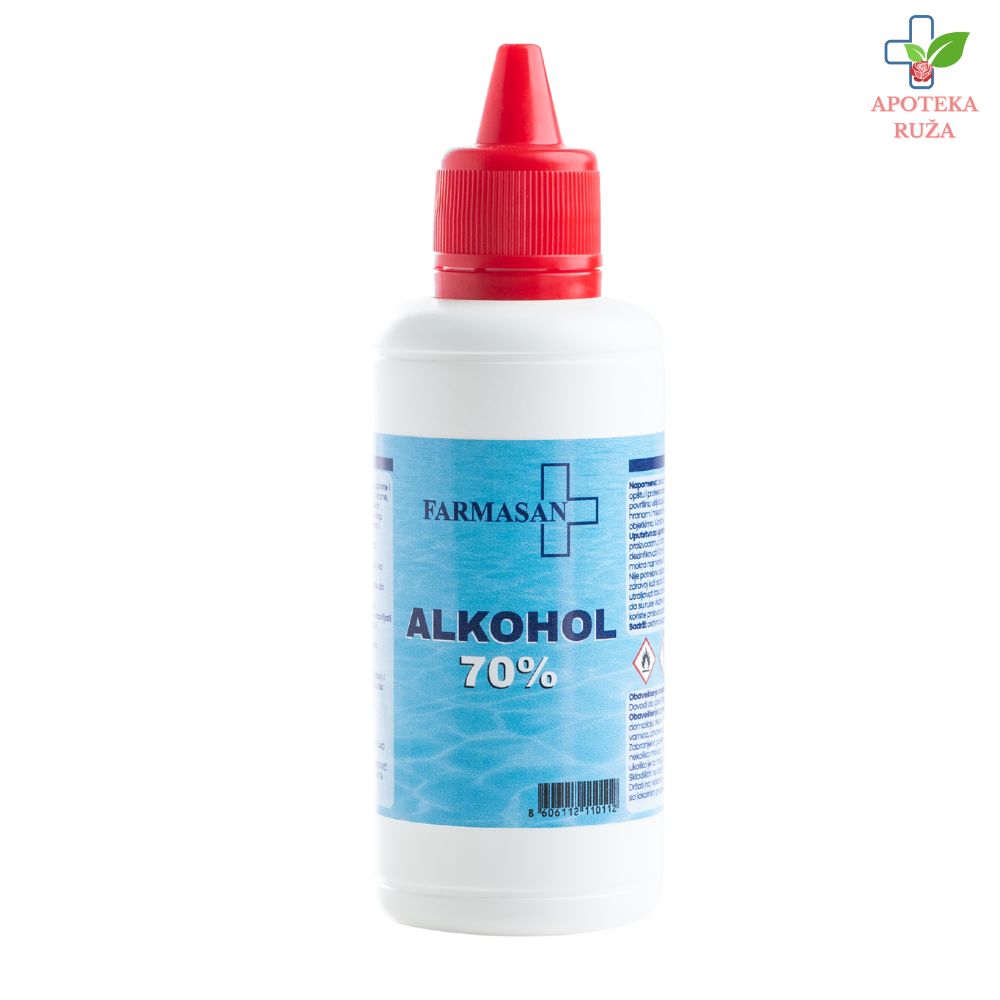 Alkohol 70% 100ml Farmasan