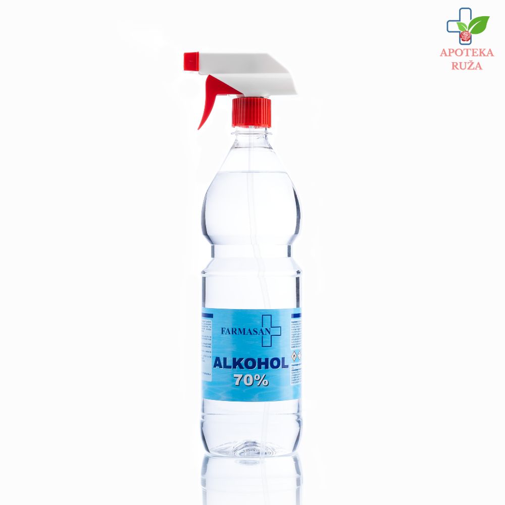 Alkohol 70% 1L SPRAY Farmasan
