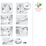 Adapter za wc šolju 10cm tvrdi bez poklopca