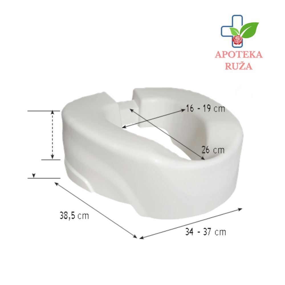 Adapter za wc šolju 10cm tvrdi bez poklopca