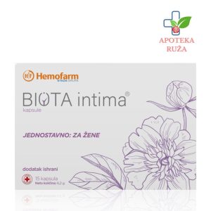 Biota Intima za zdravu vaginalnu mikrobiotu 15 oralnih kapsula