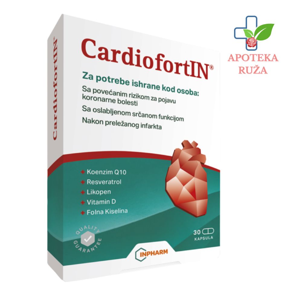 Cardiofortin za srce 30 kapsula