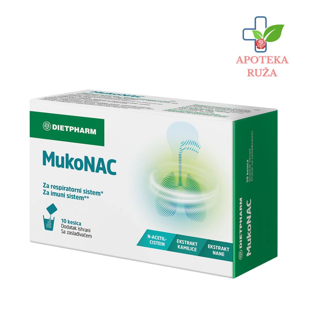 Dietpharm MukoNAC 10 kesica