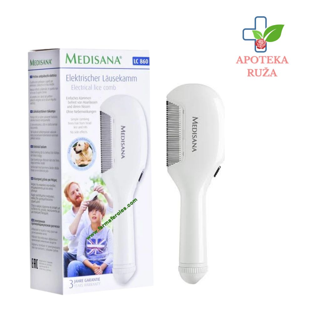 Elektrilni češalj za vaške LC860 Medisana