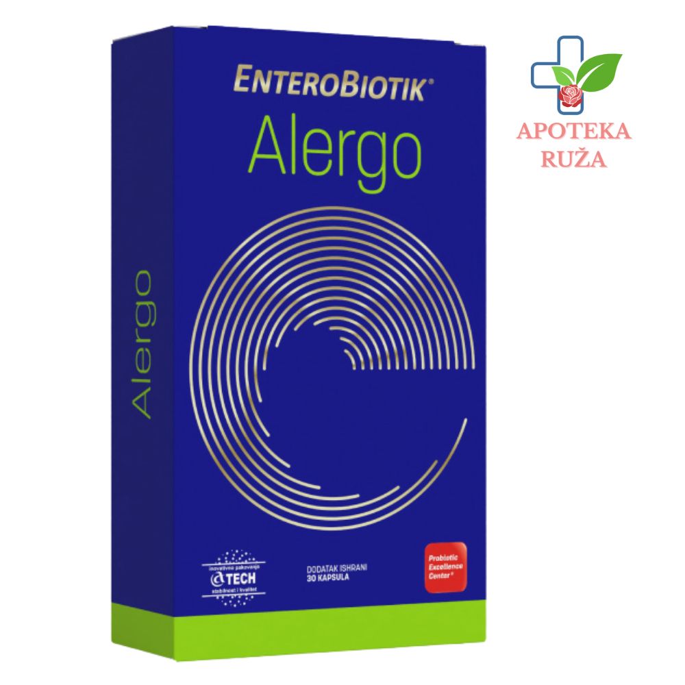 Enterobiotik Alergo protiv alergije 30 kapsula