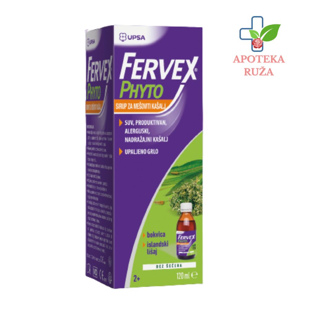 Fervex Phyto sirup za mešoviti kašalj 120ml