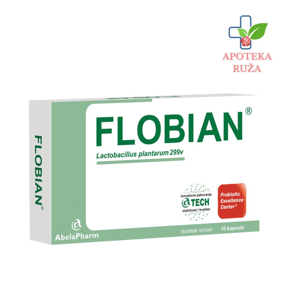 Flobian protiv gasova i nadutosti 10 kapsula