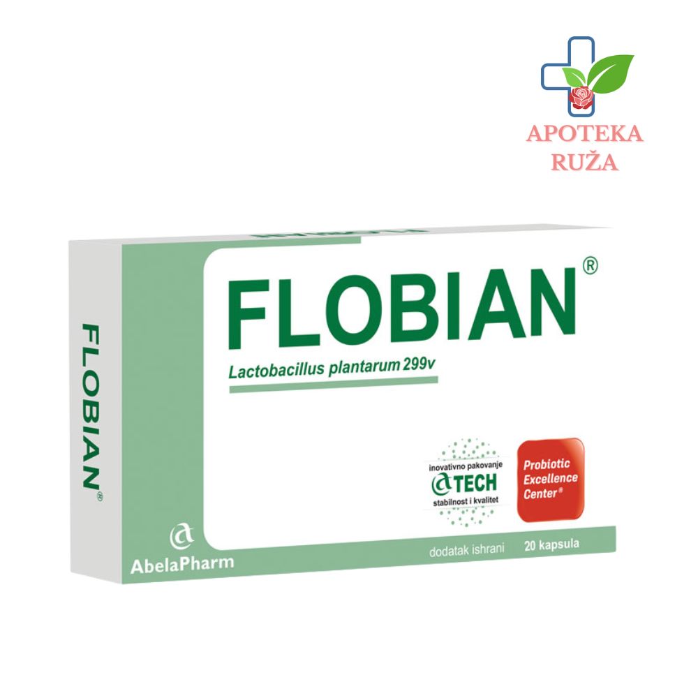 Flobian protiv gasova i nadutosti 20 kapsula