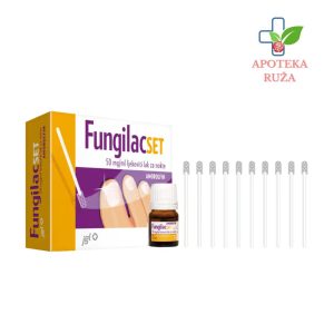 Fungilac SET rastvor protiv gljivičnih infekcija na noktima 2,5ml