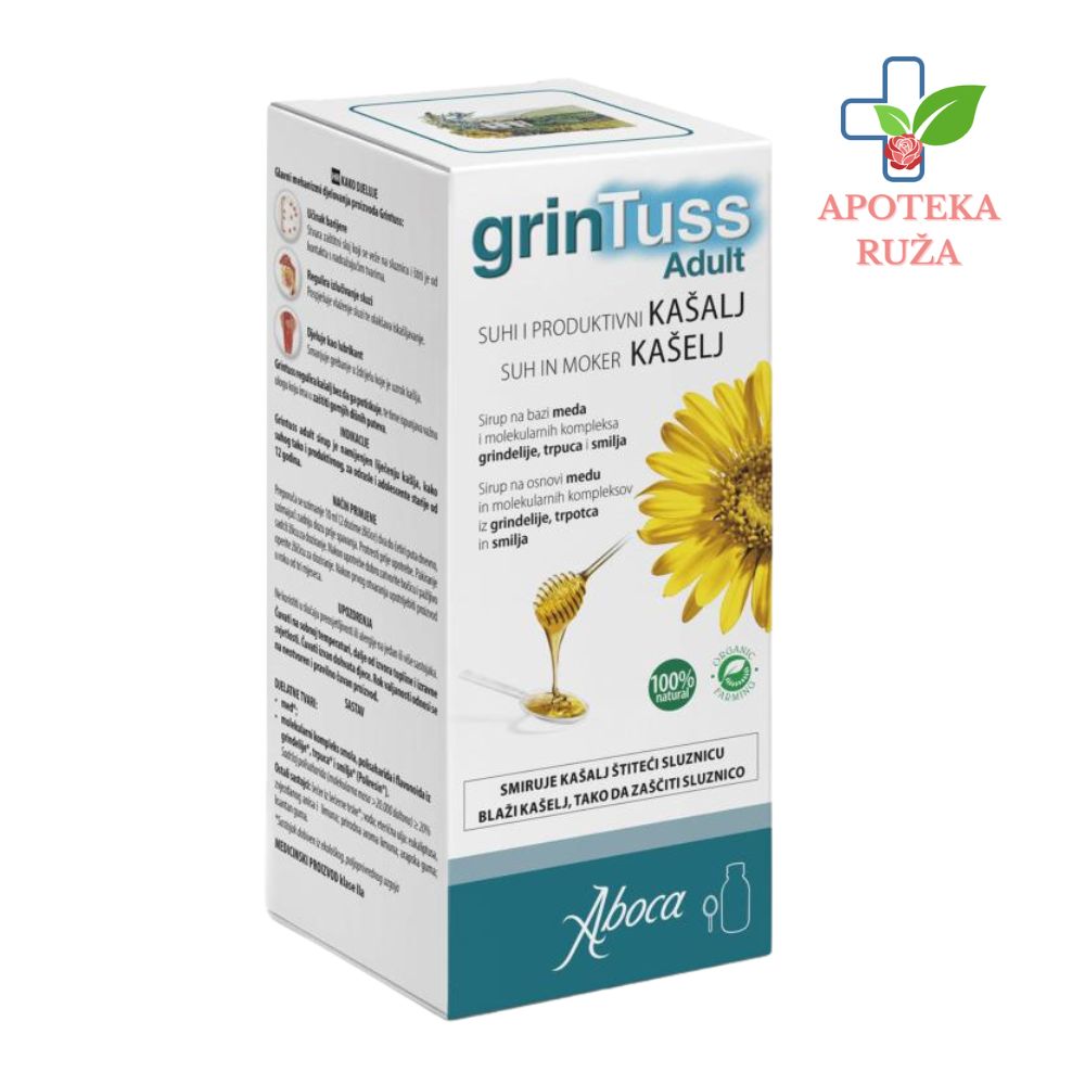 Grintuss sirup za odrasle (Adult) Aboca 180g