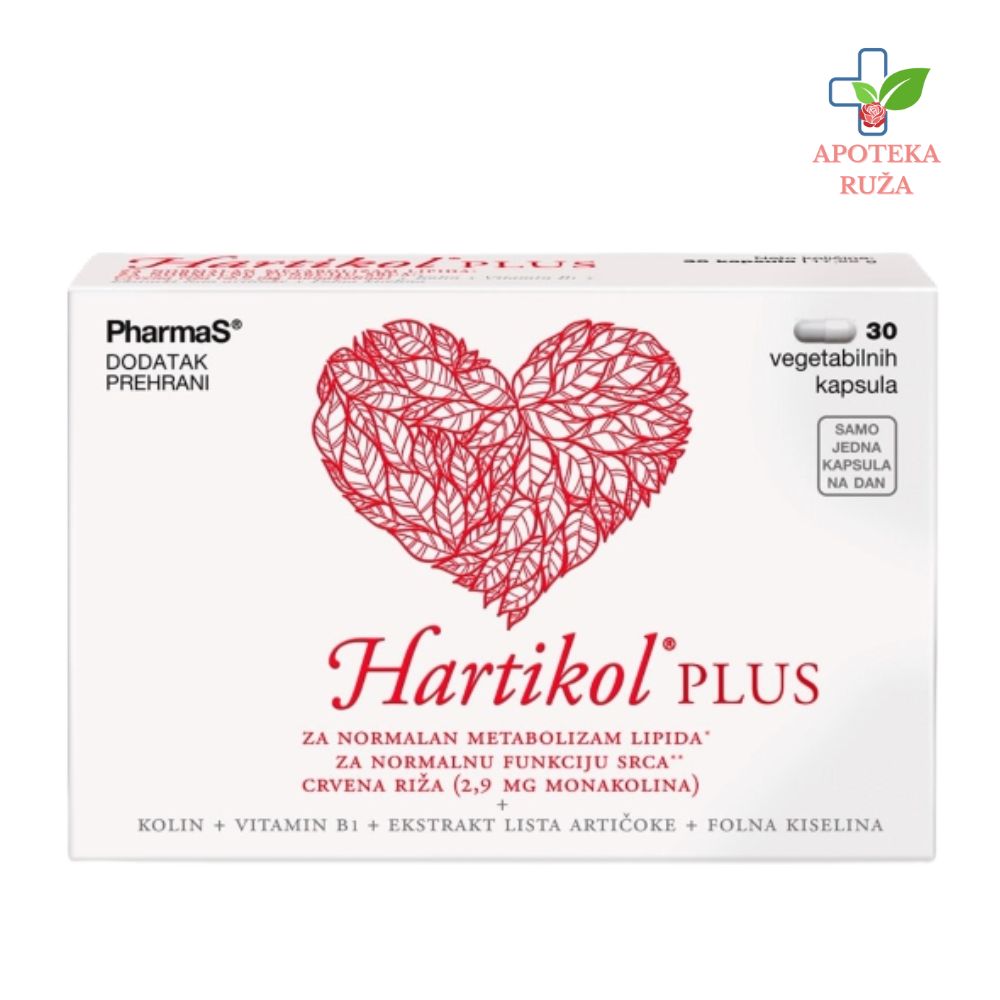 Hartikol Plus protiv holesterola 30 kapsula