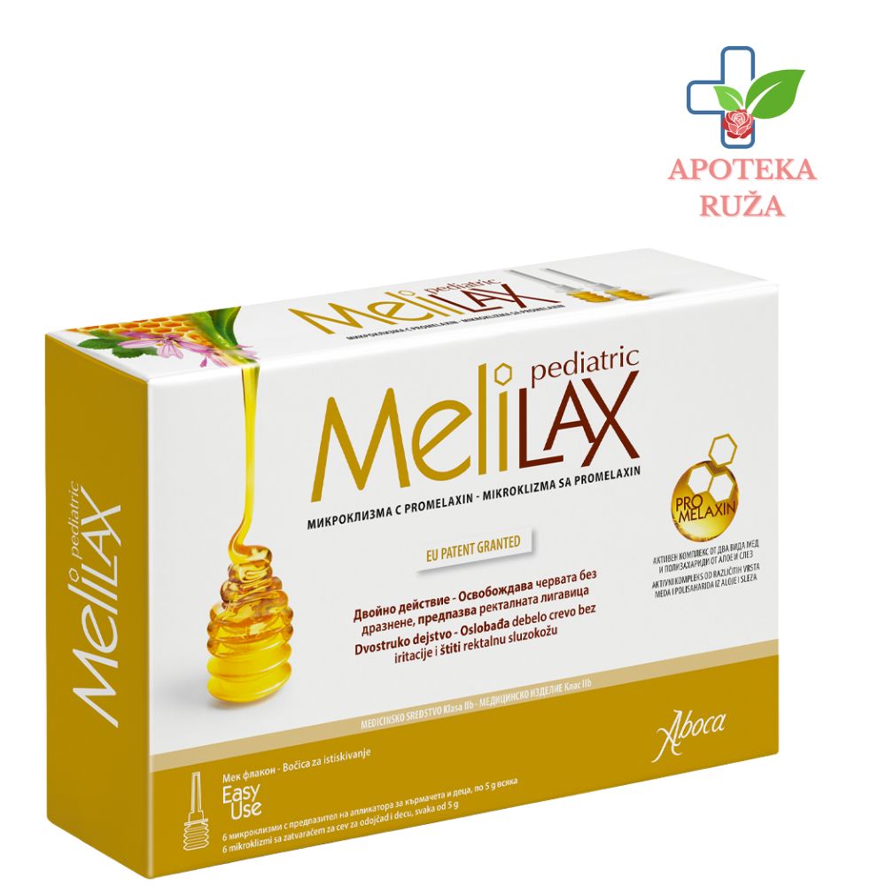 Melilax za decu (Pediatric) mikroklizme 6x5gr