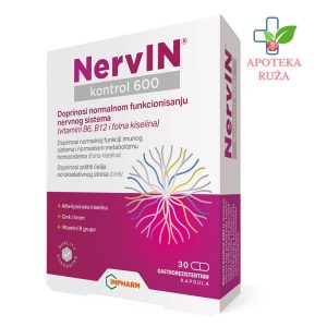 Nervin kontrol 600 za neuropatiju 30 kapsula