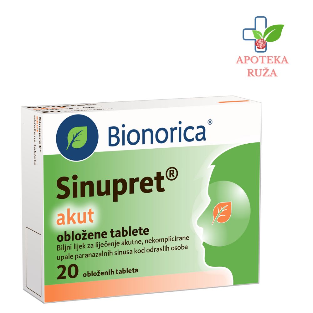 Sinupret Acut 20 tableta