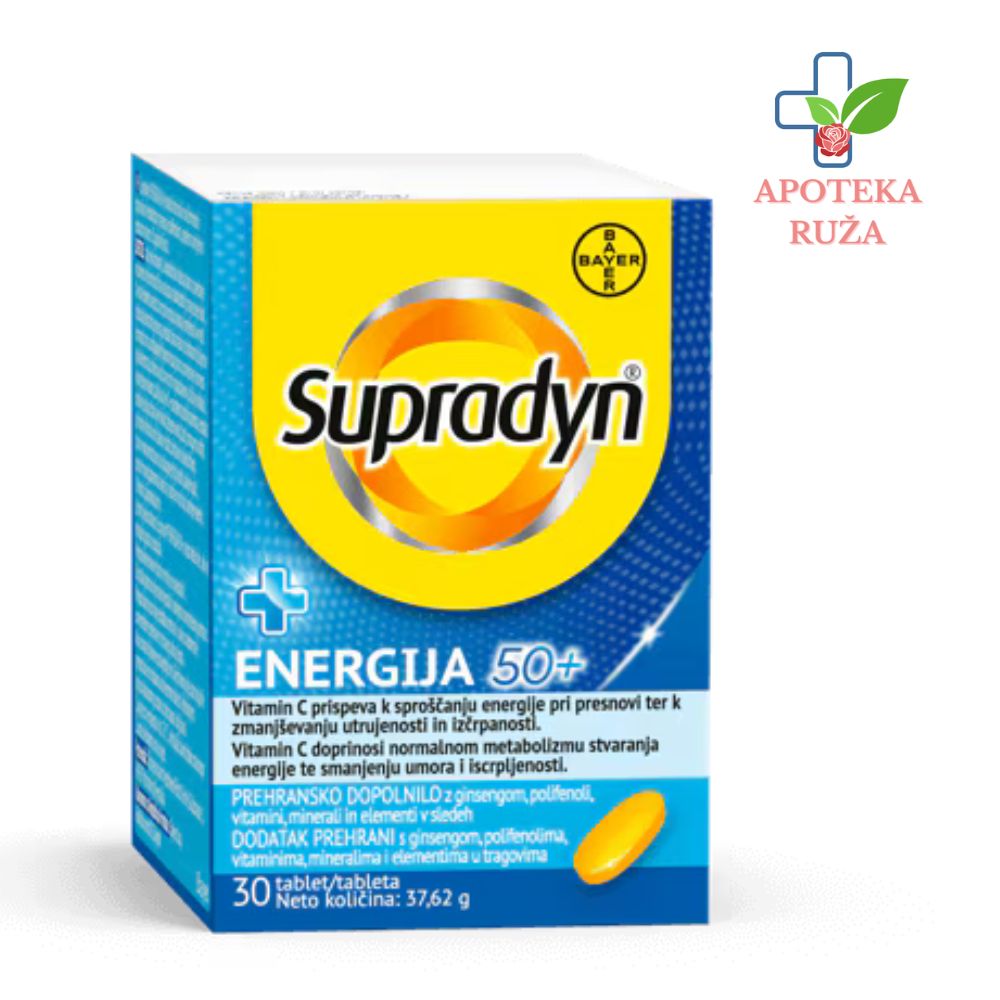 Supradyn Energija 50+ 30 tableta