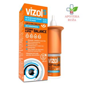 Vizol S Hydro Lipid Balance veštačke suze kapi za oči 10ml