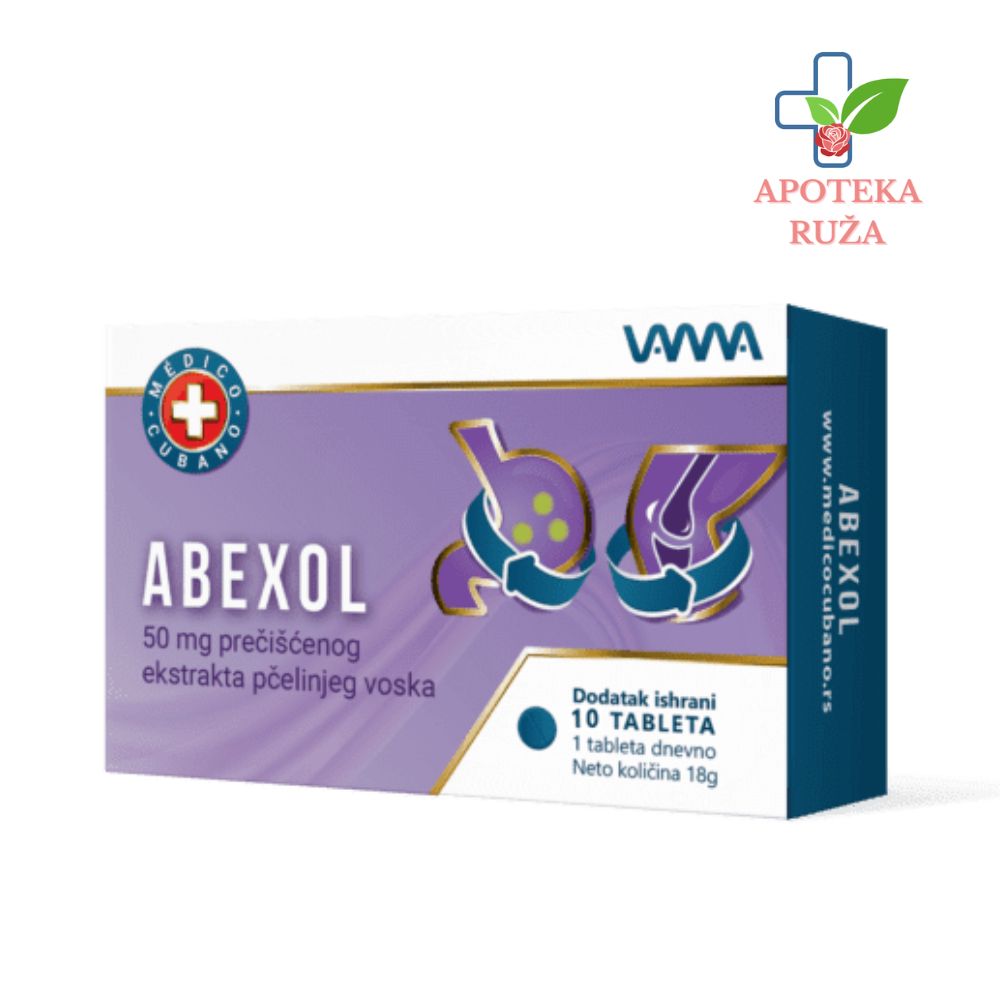 Abexol za detoksikaciju jetre 10 kapsula