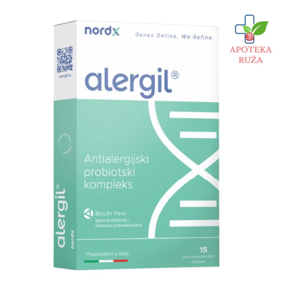 Alergil probiotik protiv alergije 15 kapsula