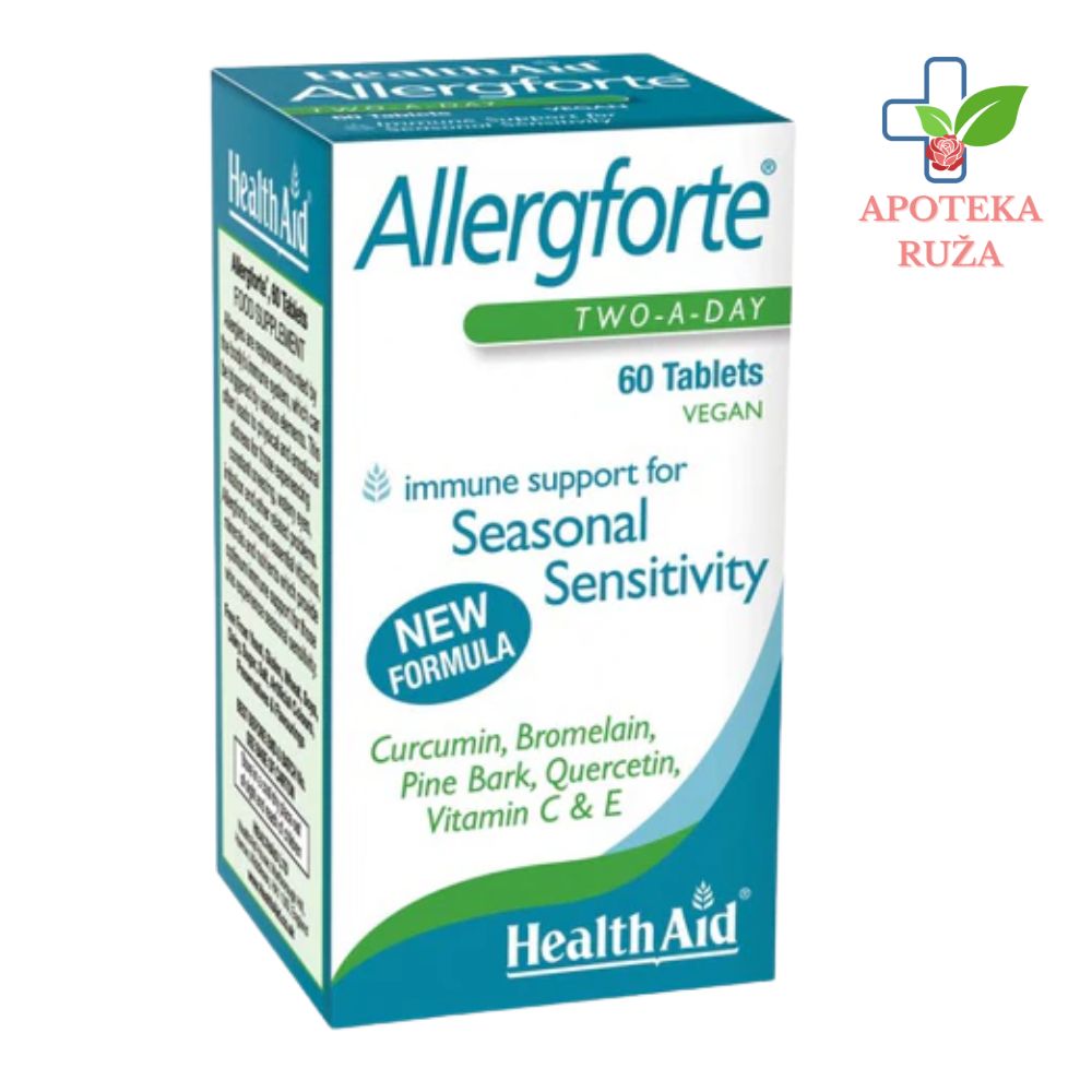Allergoforte protiv alergije 60 tableta HealthAid