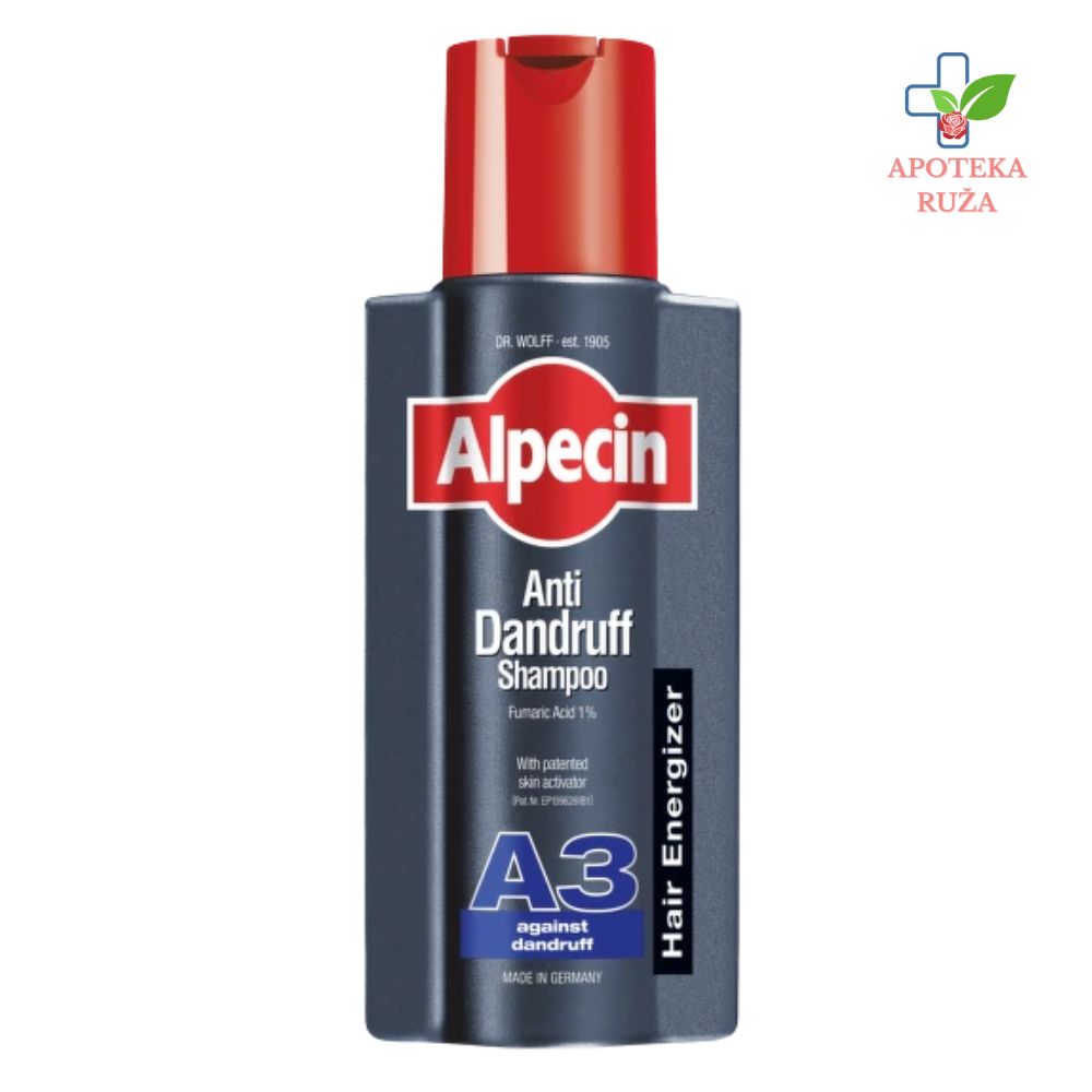 Alpecin A3 šampon protiv peruti za muškarce 250ml