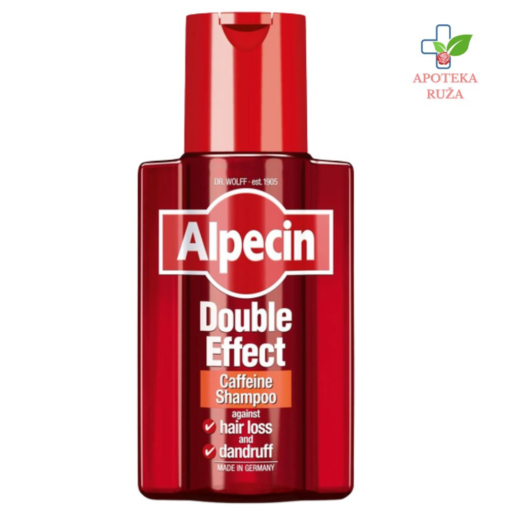 Alpecin Double Effect šampon protiv peruti i protiv opadanja kose 200ml