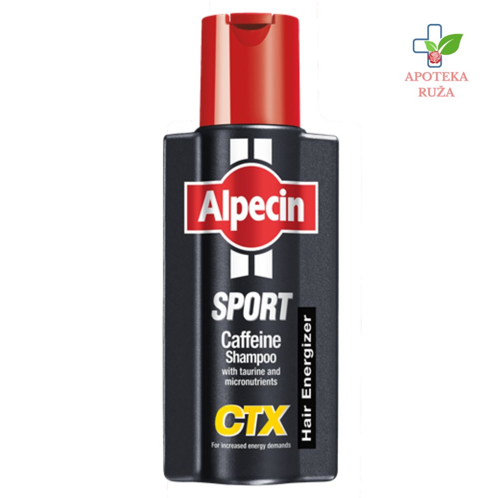 Alpecin Sport kofeinski šampon CTX za muškarce 250ml