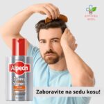 Alpecin Tuning šampon protiv sede kose sa pigmentima za održavanje prirodne boje kose za muškarce 200ml