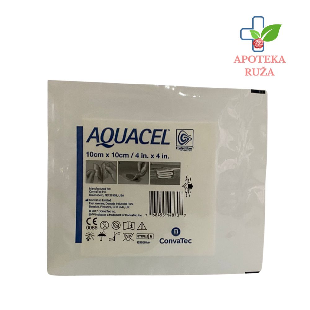 Aquacel 10cmx10cm obloga za rane 1 komad
