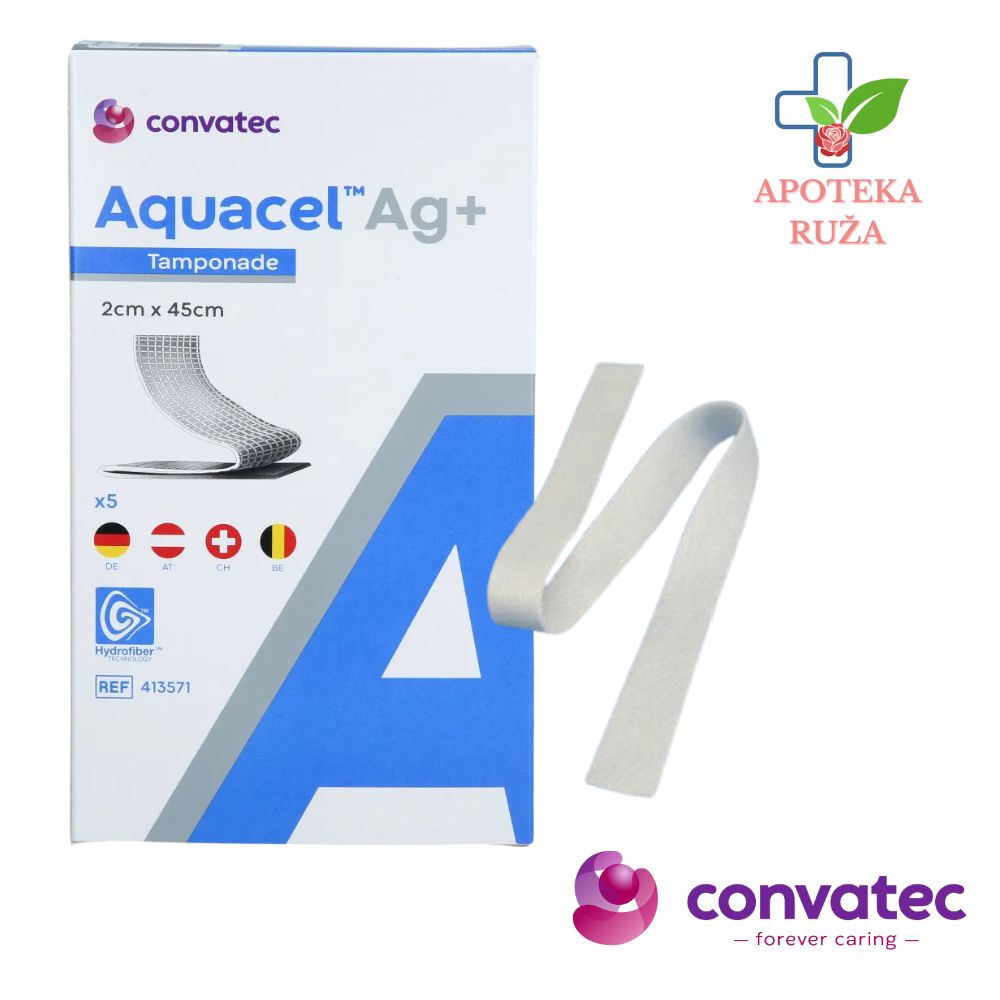 Aquacel Aq+ Extra obloga za duboke rane u obliku trake 2cmx42cm 1 komad