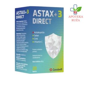 Astax+ 3 direkt za jačanje imuniteta 20 kesica