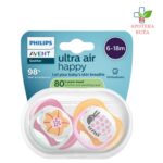 Avent Varalica 6-18m STHR Air Coll Pink/Orange 2 komada