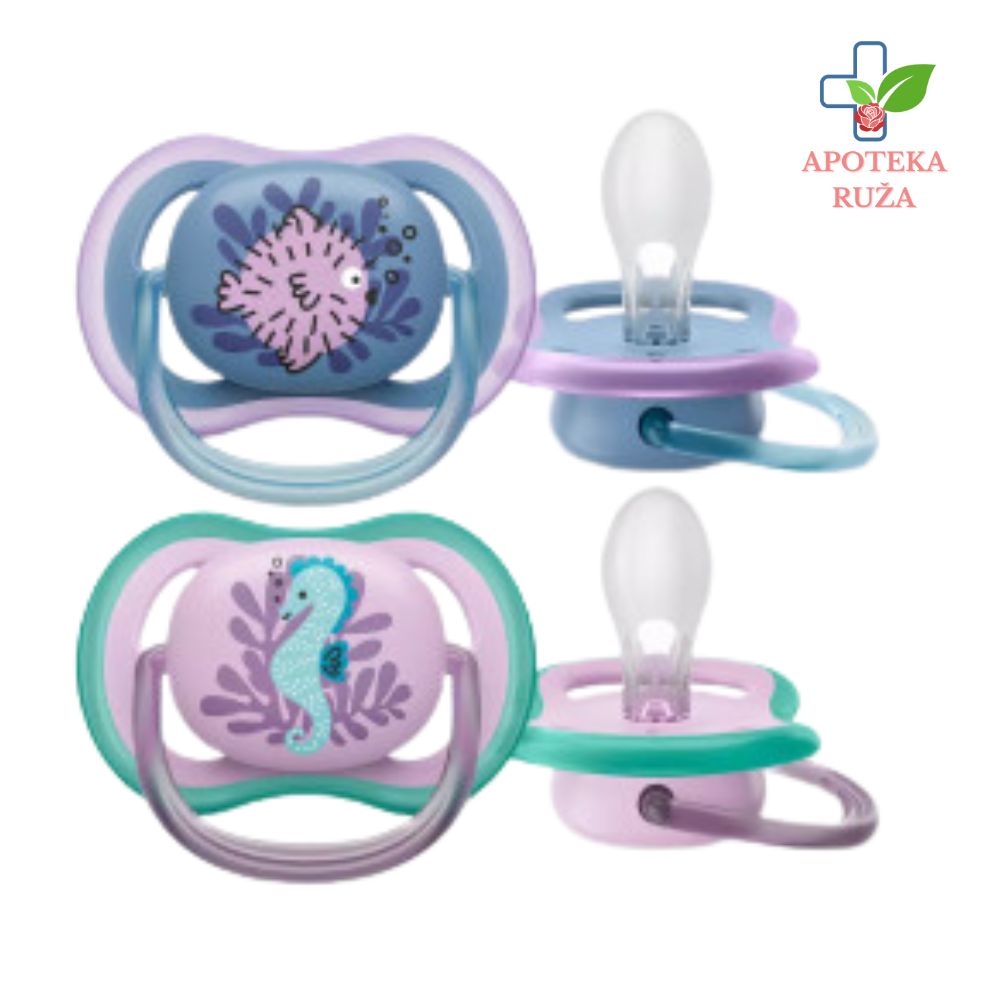 Avent Varalica 6-18m Ultra Air za devojčice 2 komada