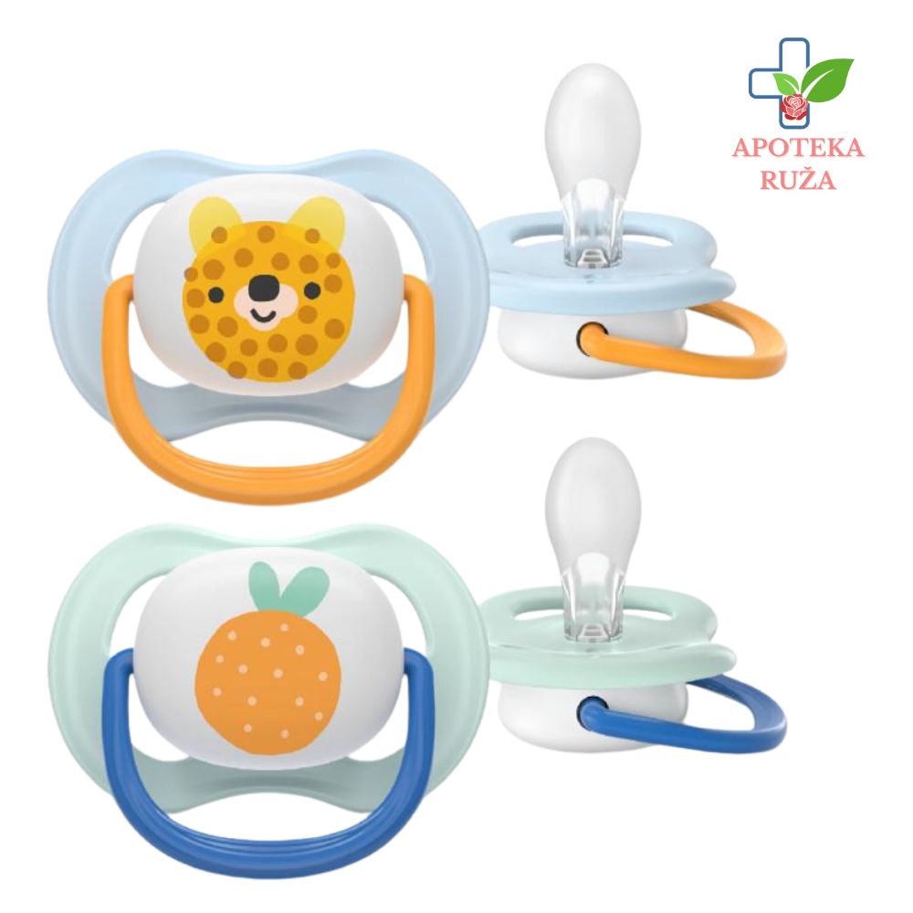 Avent Varalica Soft 0-6m STHR Air Coll Blue/Orange 2 komada