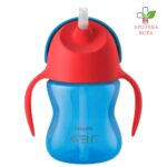 Avent magična šolja sa slamkom sa ručkama za dečake 9+ 200ml 1899