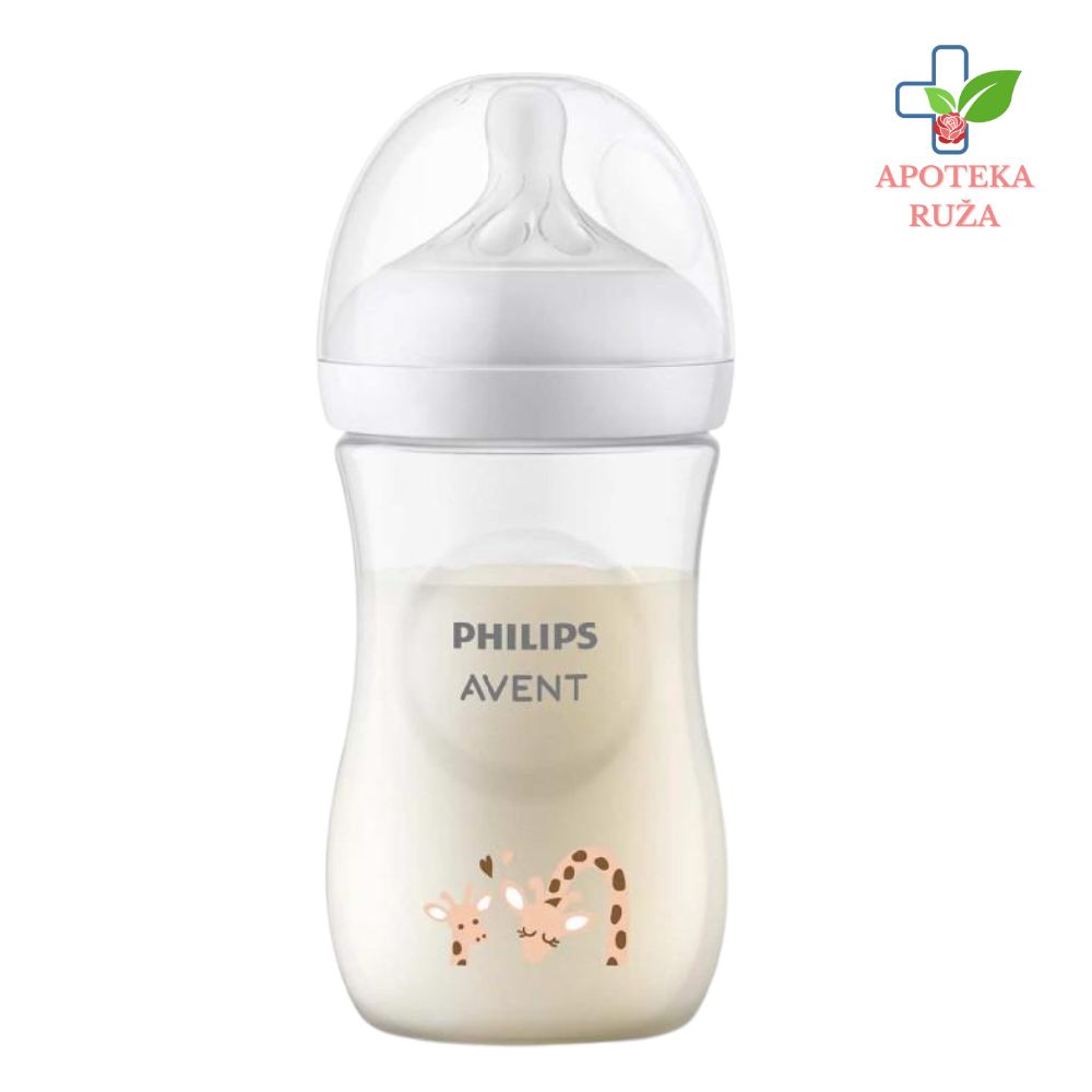 Avent plastična boca Natural Response Deco 260 ml 9691