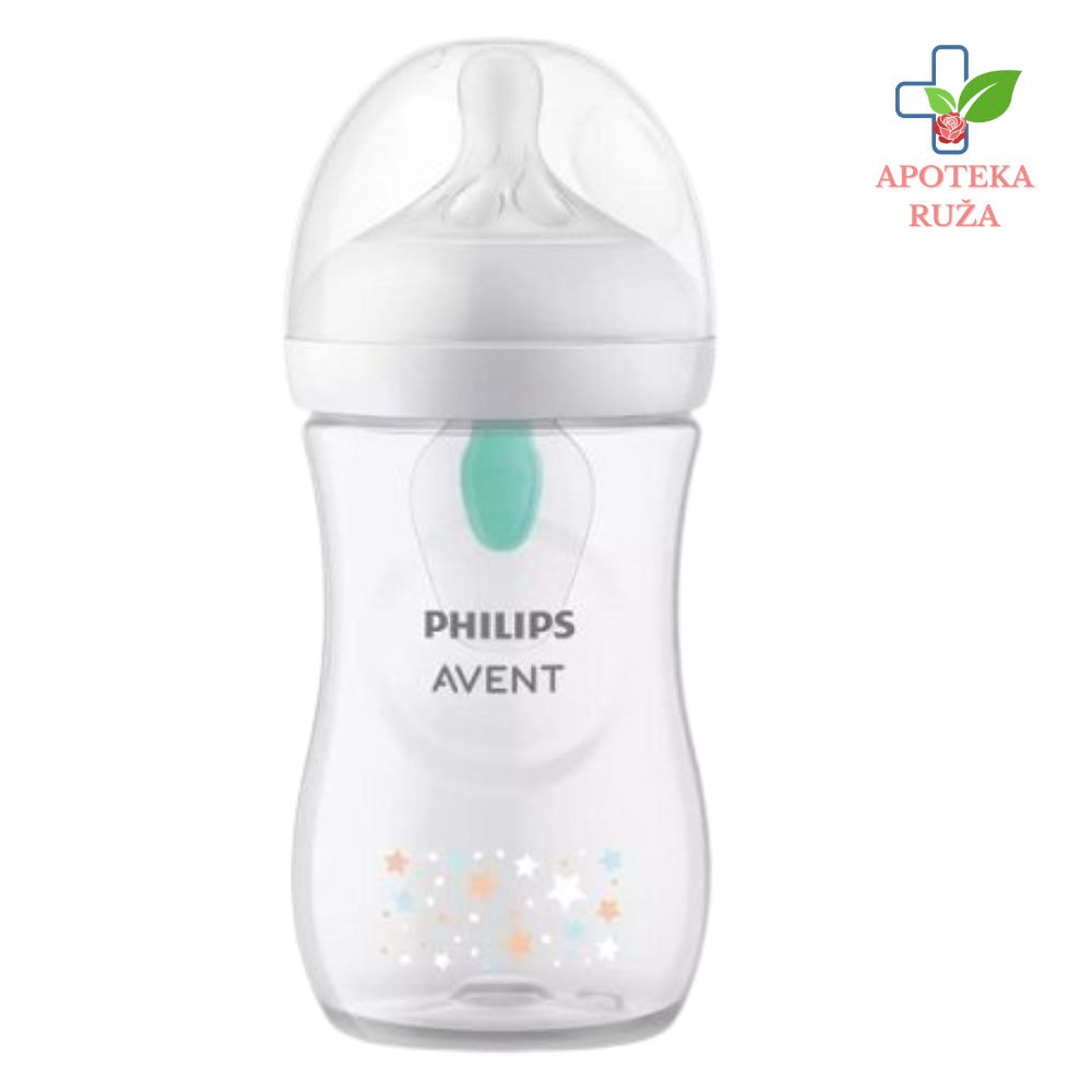 Avent plastična boca Natural Response Deco AirFree Vent protiv grčeva 260 ml 0420