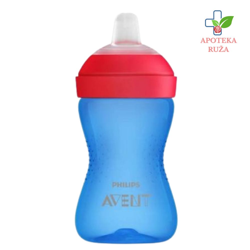 Avent šolja sa mekanim kljunom 12+ plava 300ml 802/01