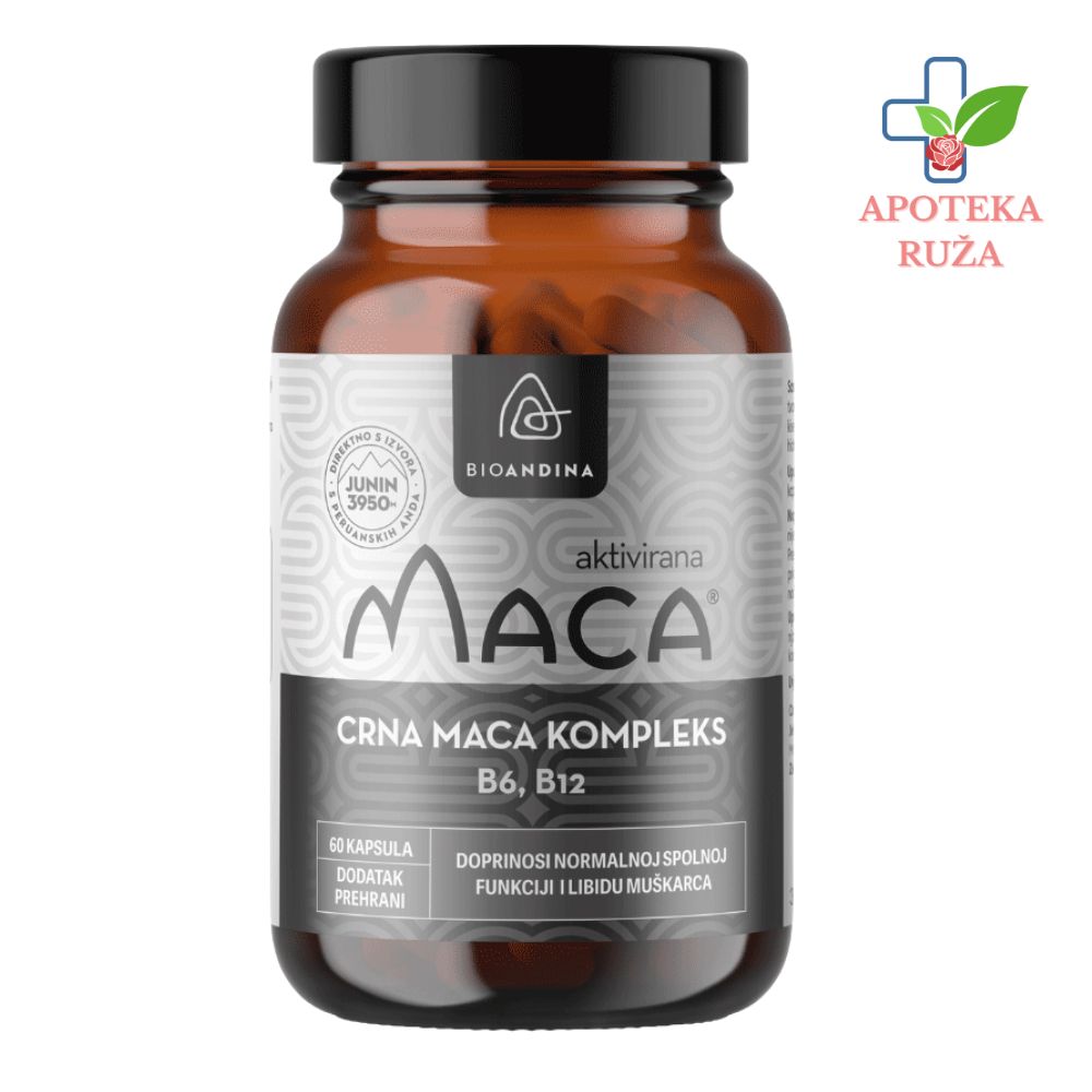 Bioandina Crna Maka kompleks 60 kapsula