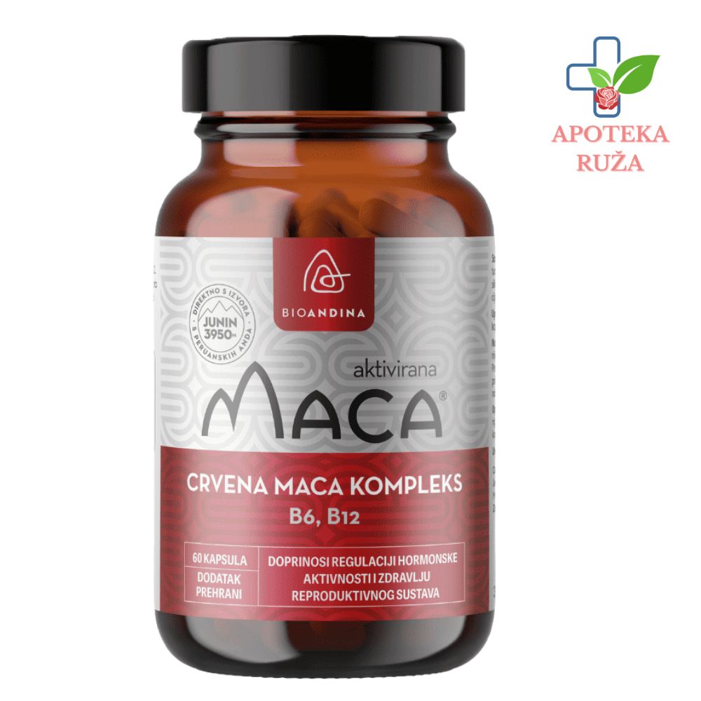 Bioandina Crvena Maka kompleks 60 kapsula