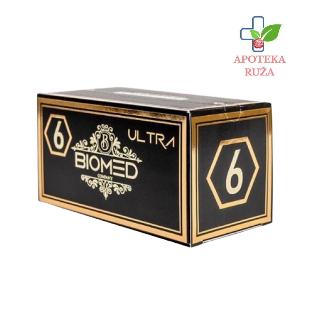 Biomed 6 Ultra za povećanje telesne mase 18 kesica