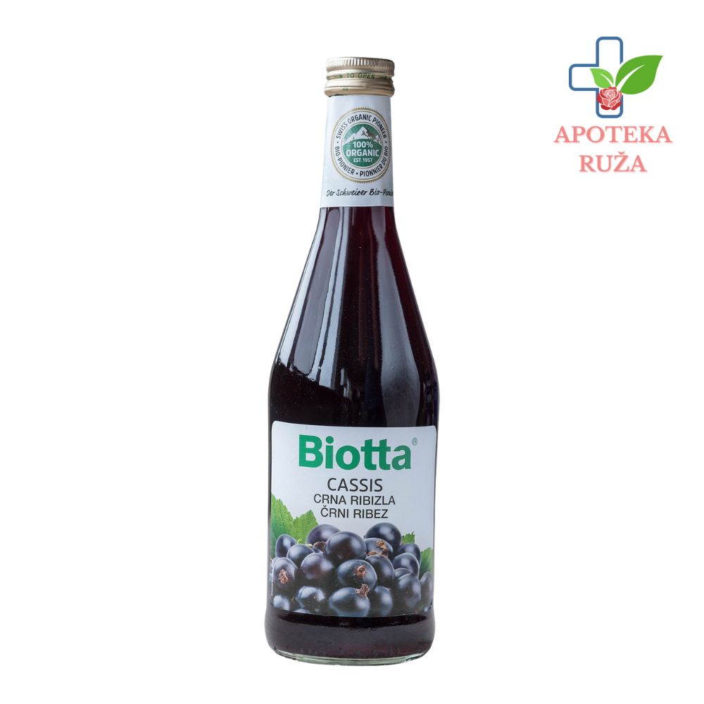 Biotta Crna ribizla – organski sok 500ml
