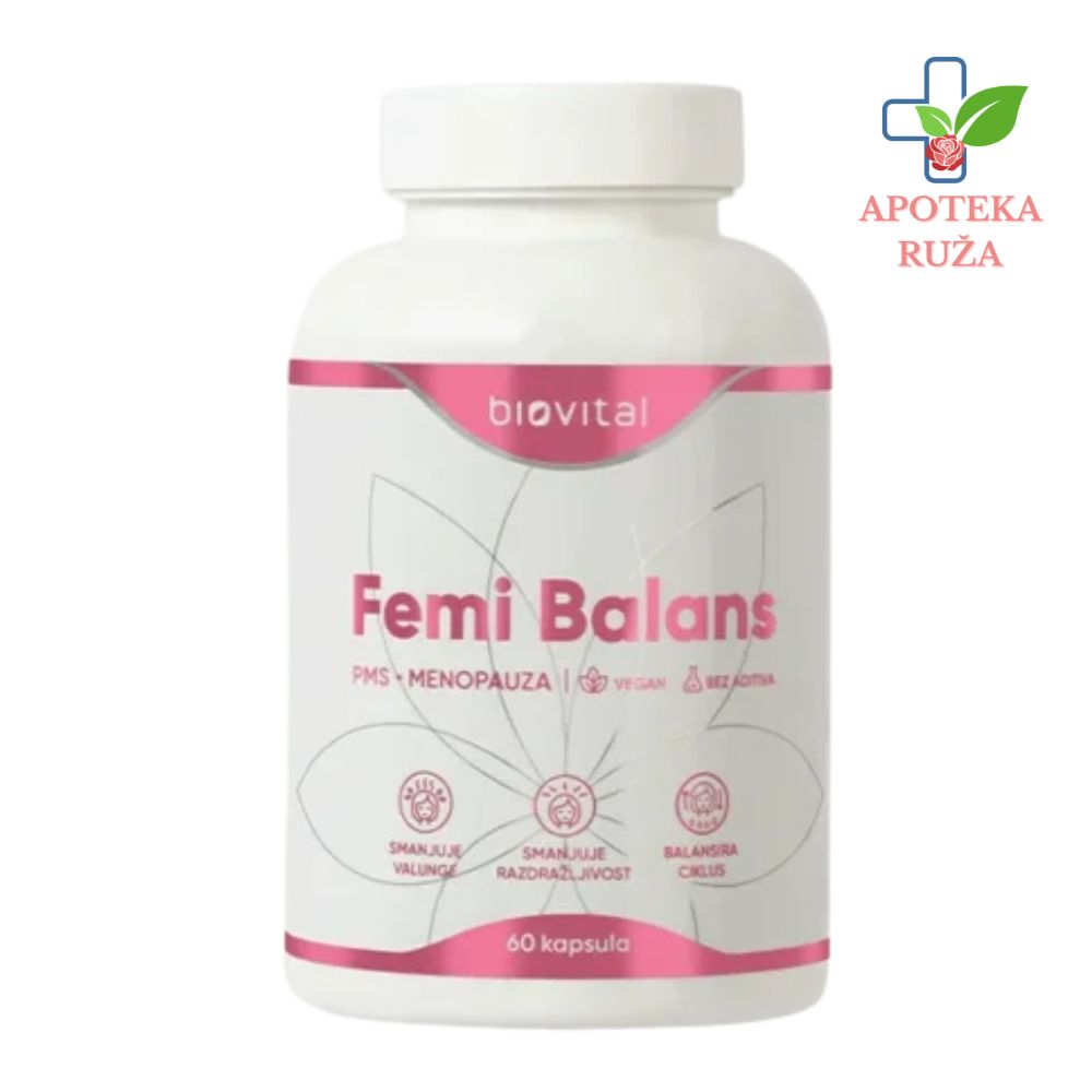 Biovital Femi Balans za menopauzu 60 kapsula