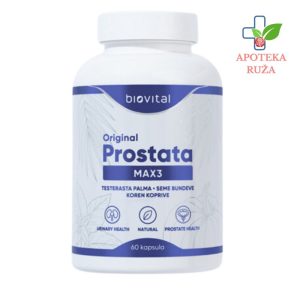 Biovital Prostata Max 3 - za zdravu postatu 60 kapsula