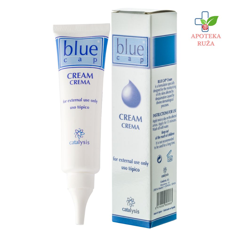 Blue Cap krem za seboreju, psorijazu i kod perutanja kože glave 50ml