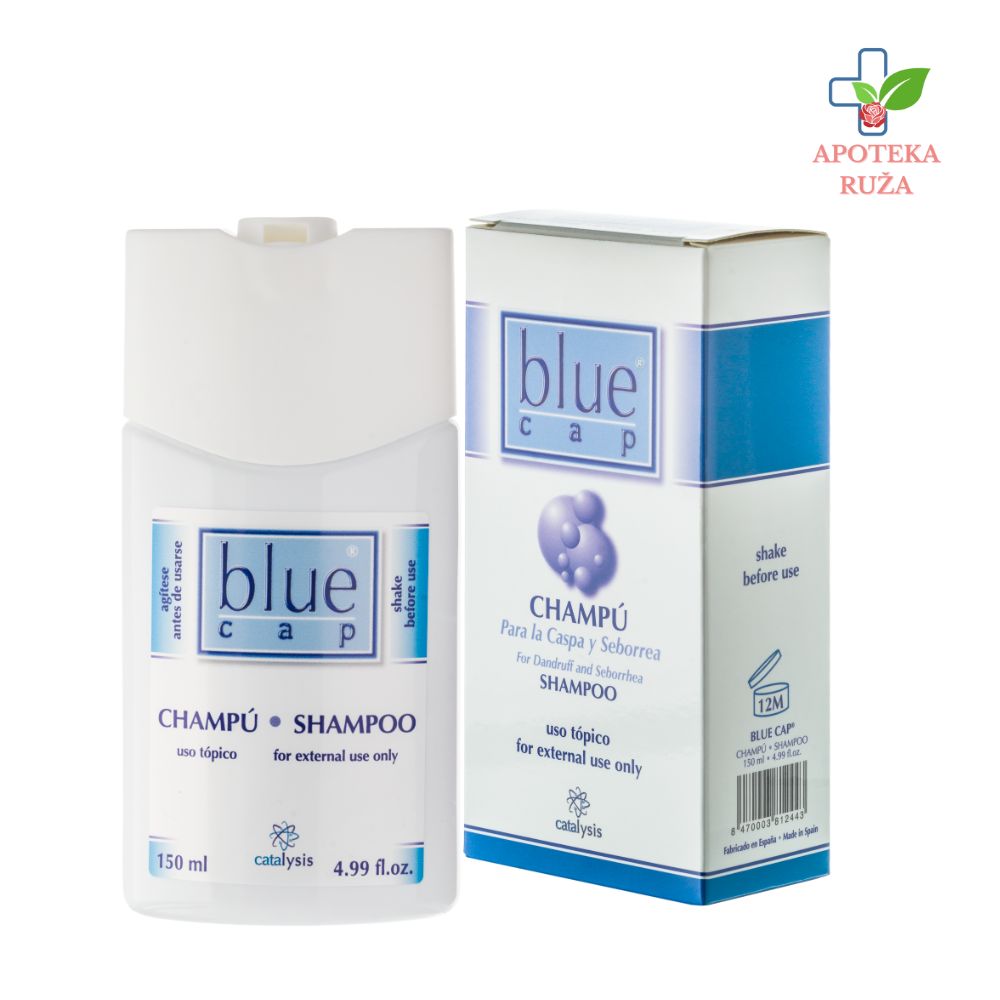 Blue Cap šampon za seboreju, psorijazu i kod perutanja kože 150ml