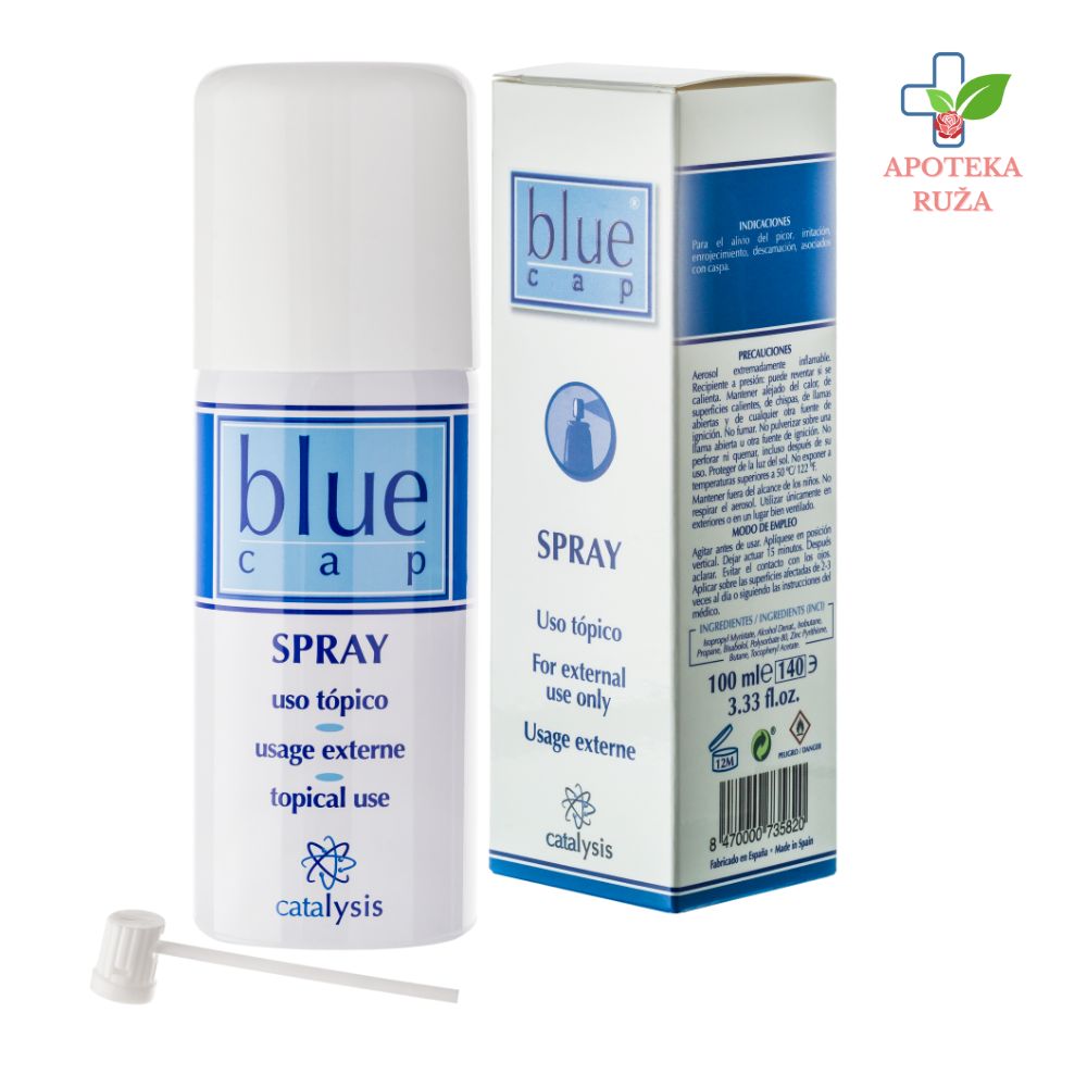 Blue Cap sprej za seboreju, psorijazu i kod perutanja kože 100ml