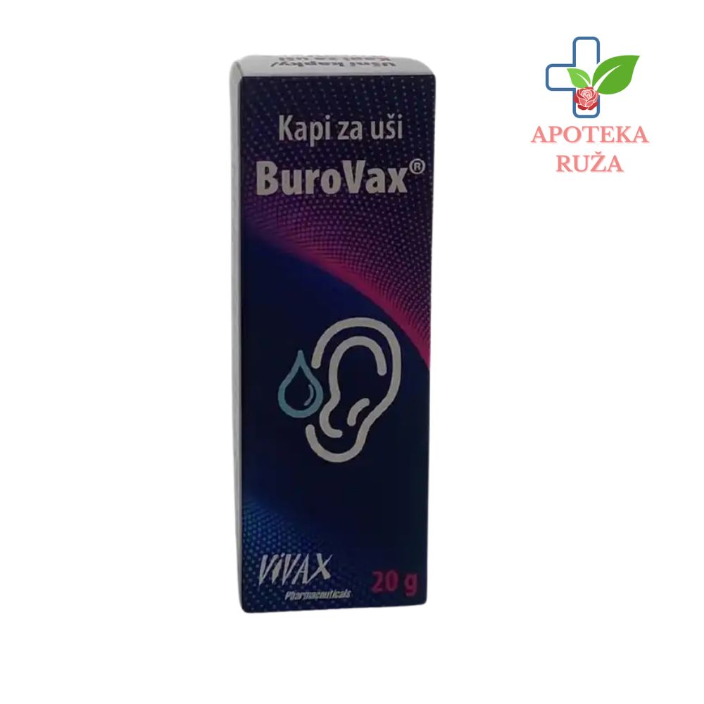 Burovax protiv infekcije uha – kapi za uši 20ml