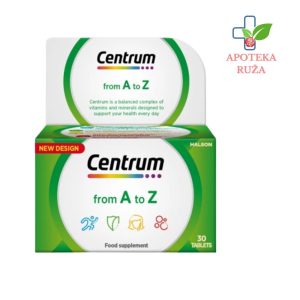 Centrum A-Z - kompleks vitamina i minerala 30 tableta