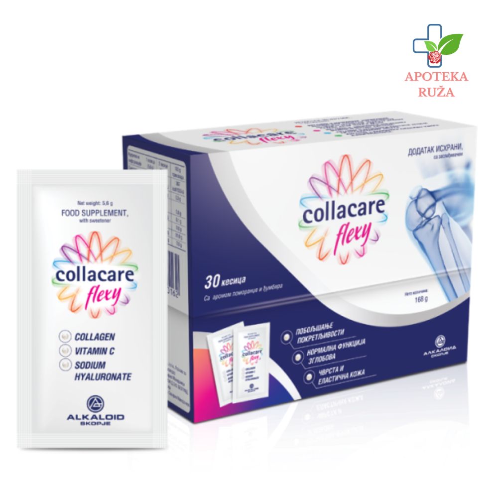 Collacare Flexy za jačanje kostiju i zglobova, čvršću i elastičniju kožu 30 kesica