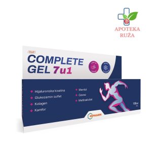 Complete gel 7 u 1 za masažu delova tela pre, za vreme i posle sportskih aktivnosti 100 ml